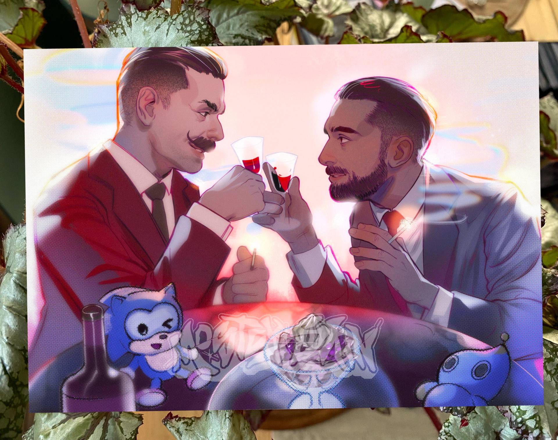 Sonic The Hedgehog Movie Stobotnik Robotnik Agent Stone Miniprints Sonic The Hedgehog Movie Stobotnik Robotnik Agent Stone Miniprints von mostlyskinart