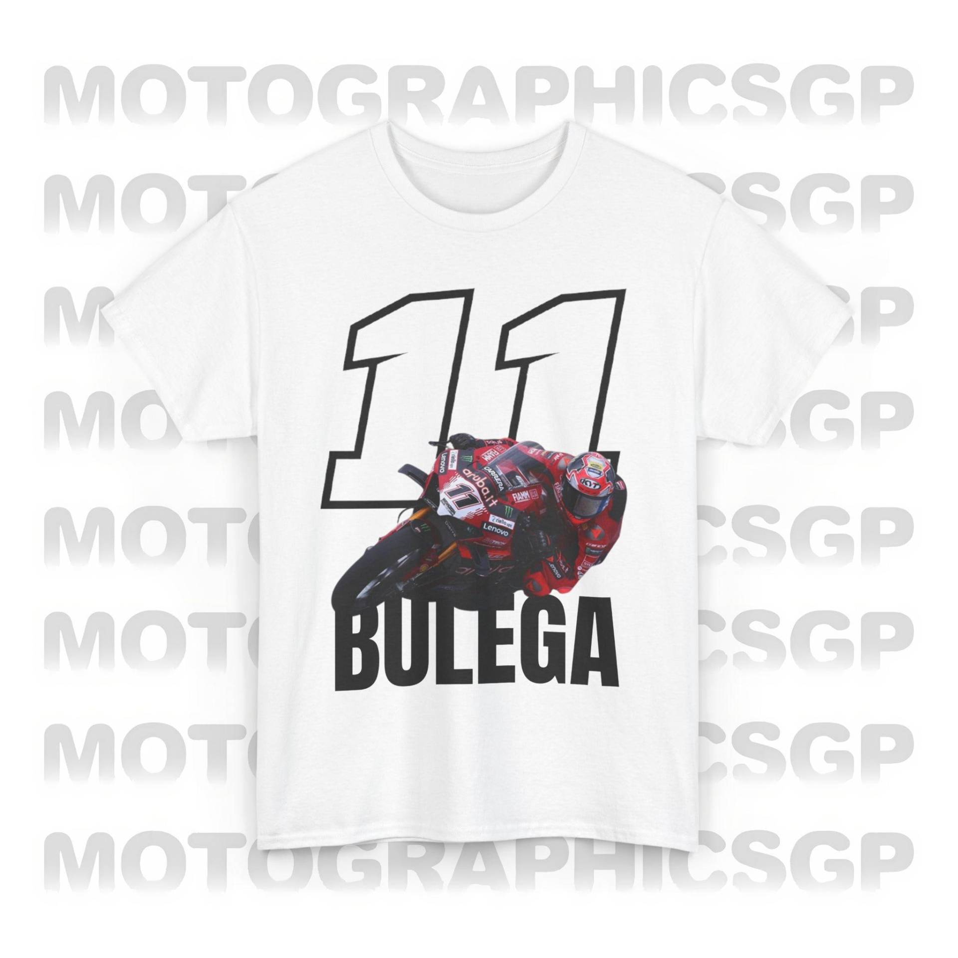 Motogp Bulega 11 Superbike Shirt Ducati Nicole Unisex Schweres Baumwoll-T-Shirt, Superbike-Grafik-T-Shirt, Merchandise Racing von motographicsgp