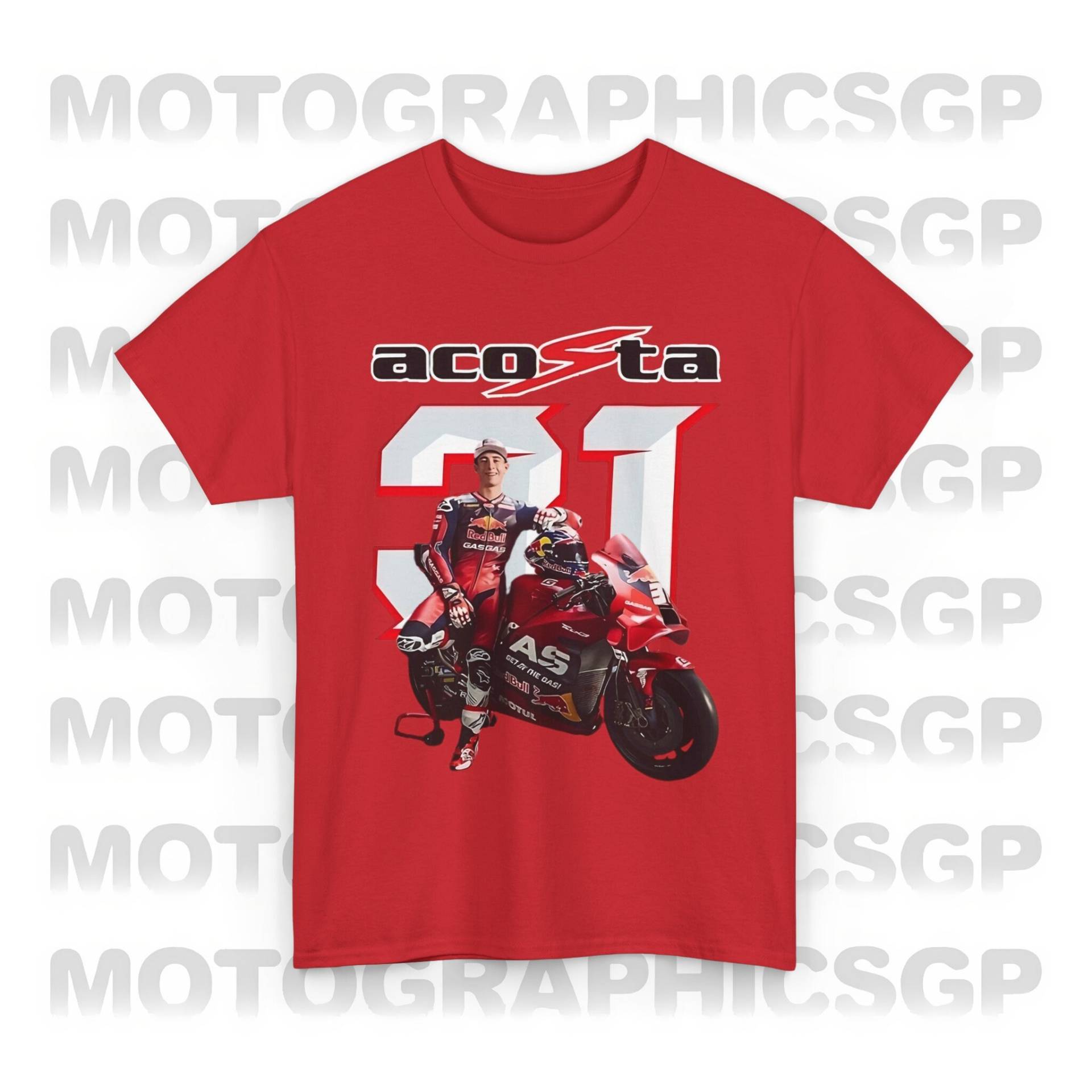 Motogp Pedro Acosta 31 Shirt Ktm Gas Champion Merchandise T-Shirt, Grafikdruck, Shark Racing T-Shirt Biker von motographicsgp