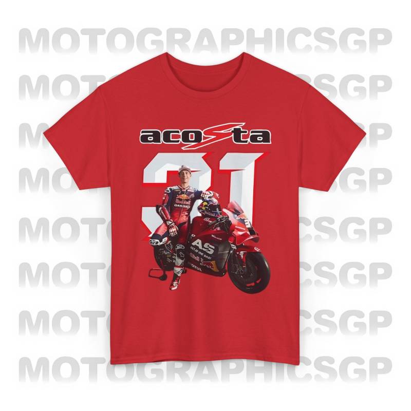 Motogp Pedro Acosta 31 Shirt Ktm Gas Champion Merchandise T-Shirt, Grafikdruck, Shark Racing T-Shirt Biker von motographicsgp