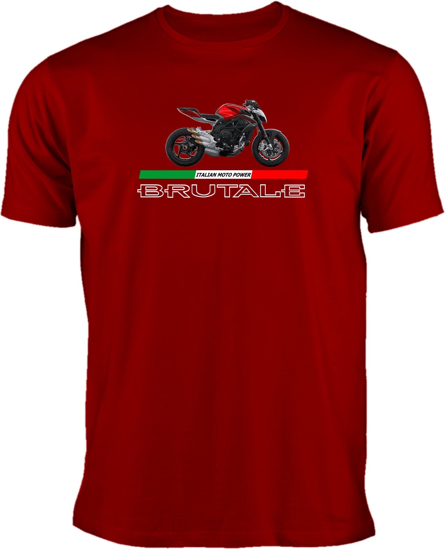 Brutale Mv Agusta T-Shirt Für Fans Von Schnellen Italien Bikes # Motiv 2 von motoshirtsDE