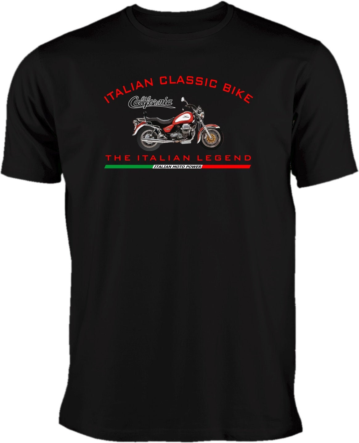California Moto Guzzi T-Shirt Für Fans Von Schnellen Italien Bikes von motoshirtsDE