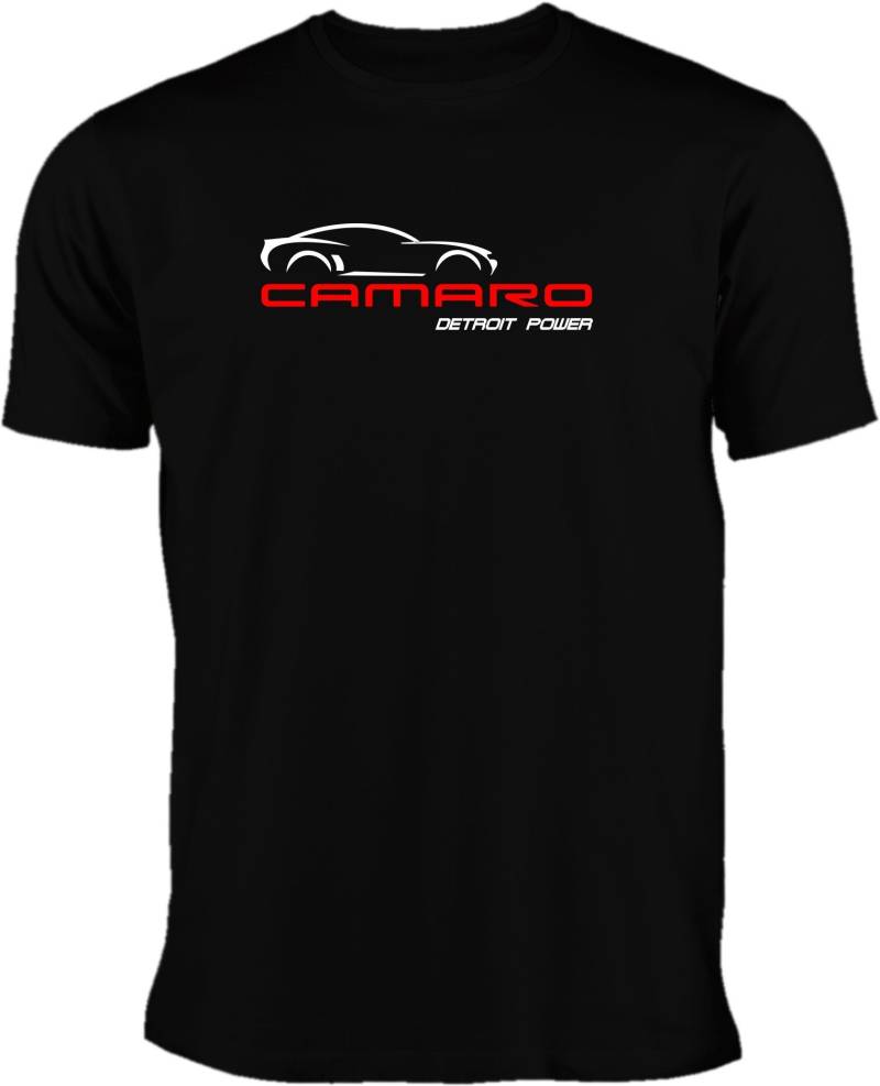 Camaro Detroid Power T-Shirt Camaro Detroid Power T-Shirt von motoshirtsDE