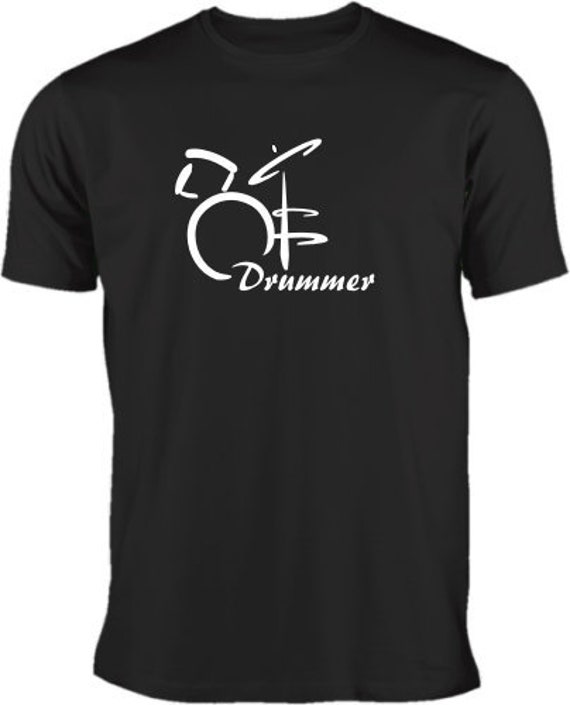 Drummer T-Shirt in Allen Größen #1 von motoshirtsDE