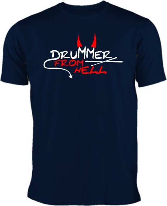 Drummer T-Shirt in Allen Größen #3 von motoshirtsDE