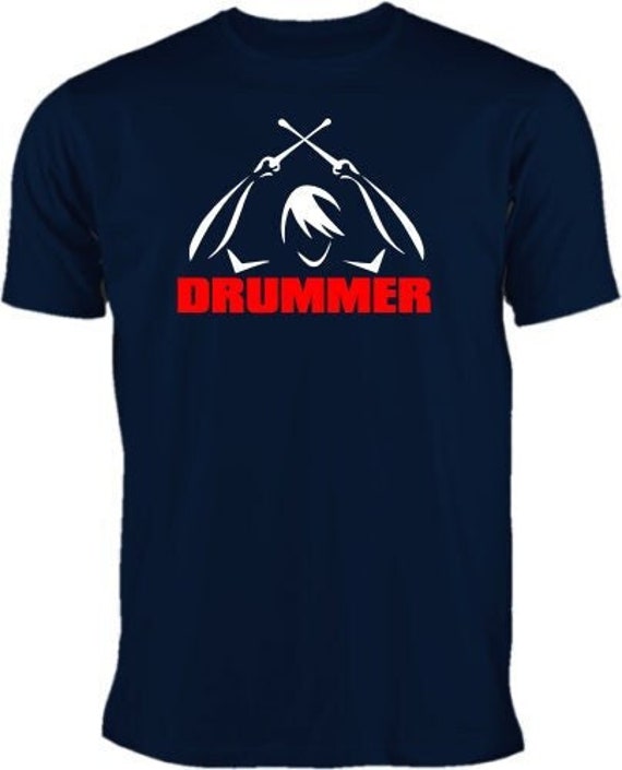 Drummer T-Shirt in Allen Größen #4 von motoshirtsDE