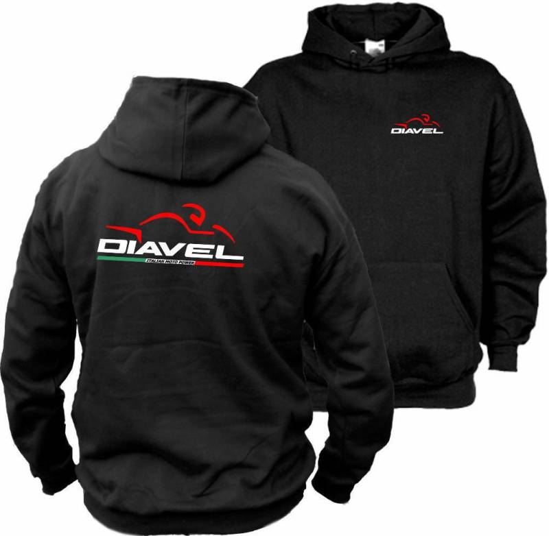 Ducati Diavel Kapuzenpullover - Hoodie -Doppelseitiger Aufdruck Ducati Diavel Kapuzenpullover - Hoodie -Doppelseitiger Aufdruck von motoshirtsDE