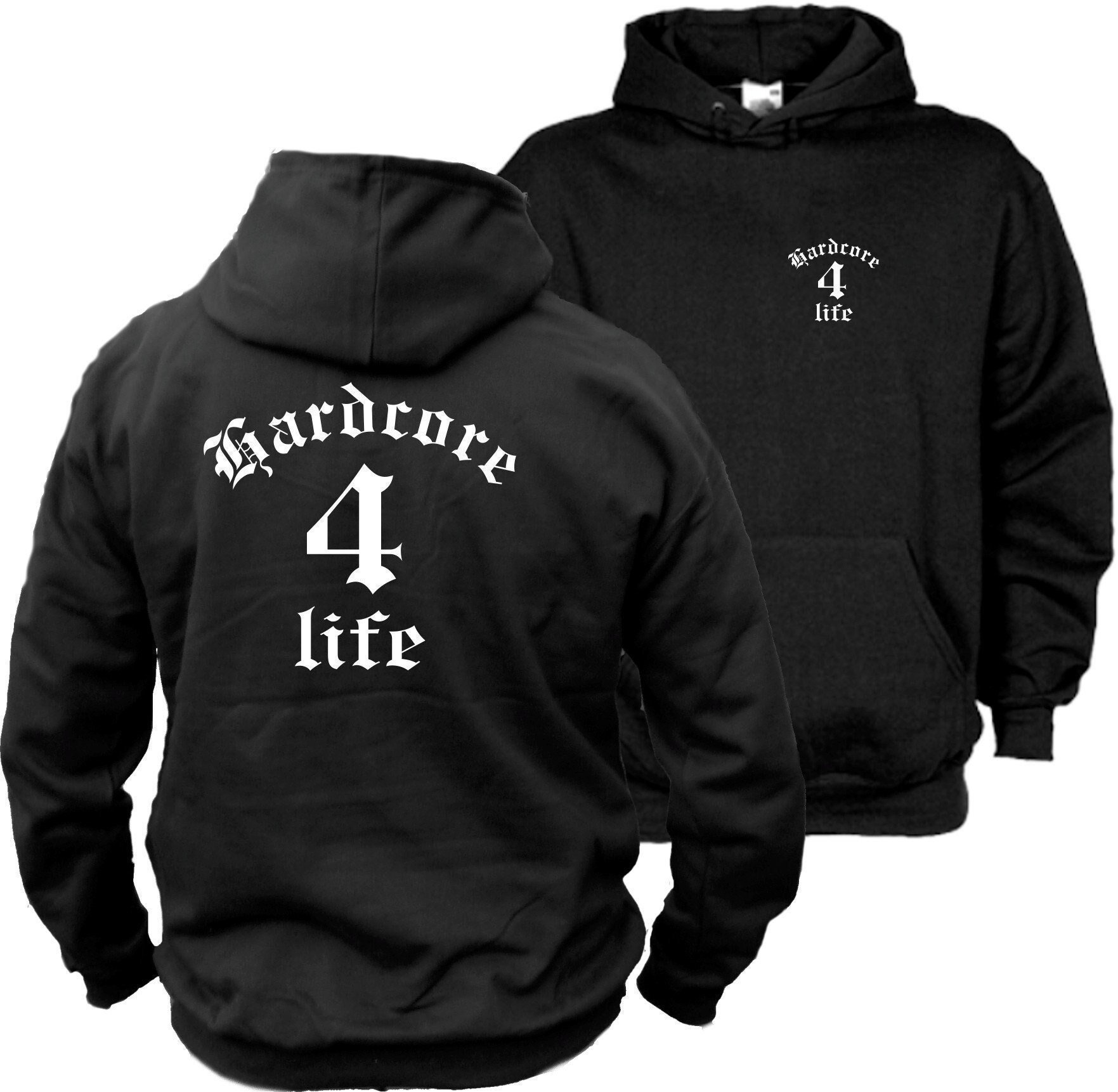 Hardcore Gabber Kapuzenpullover - Hoodie in Allen Größen # 3 von motoshirtsDE