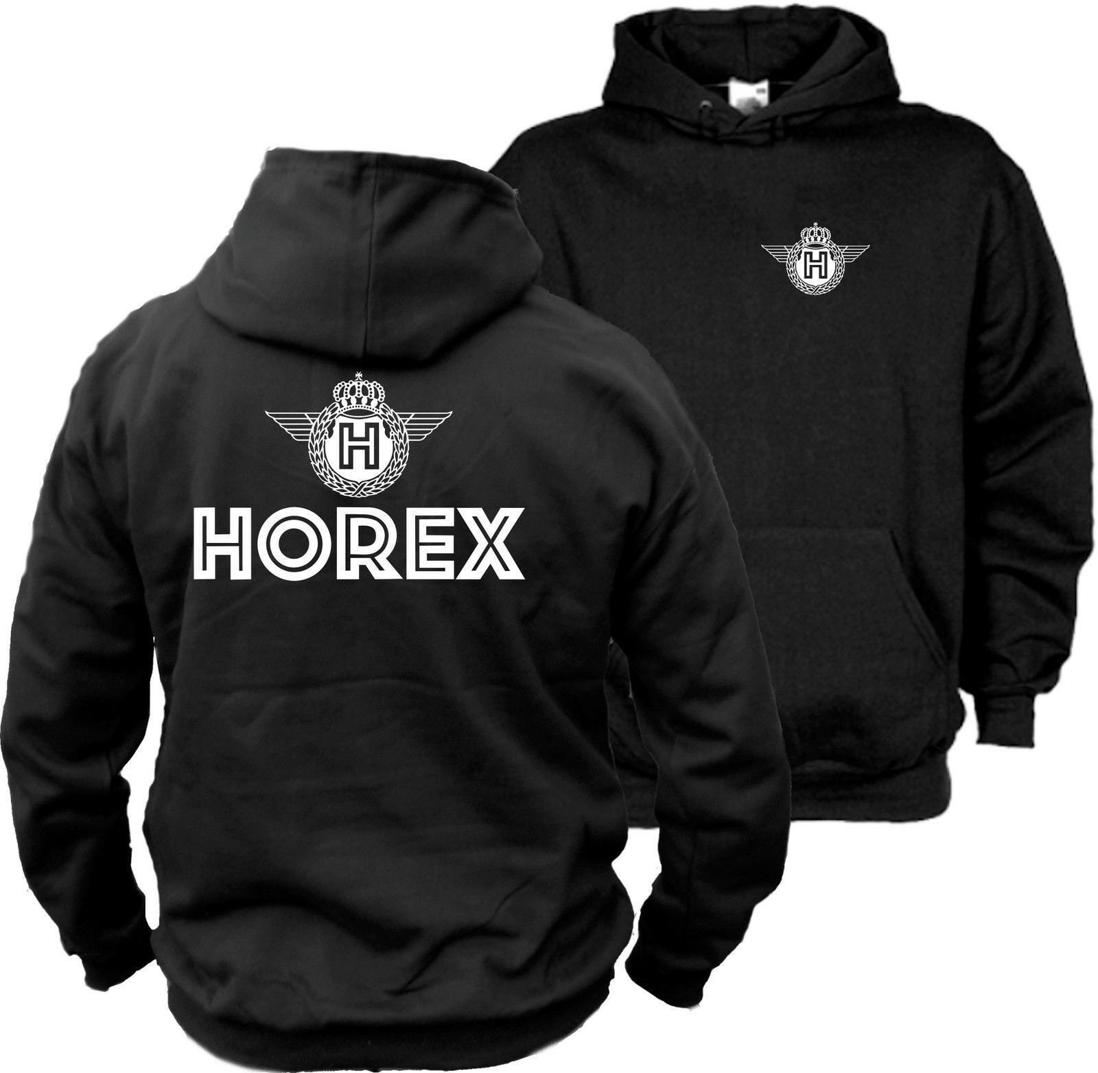 Horex Kapuzenpullover - Hoodie -Doppelseitiger Aufdruck von motoshirtsDE