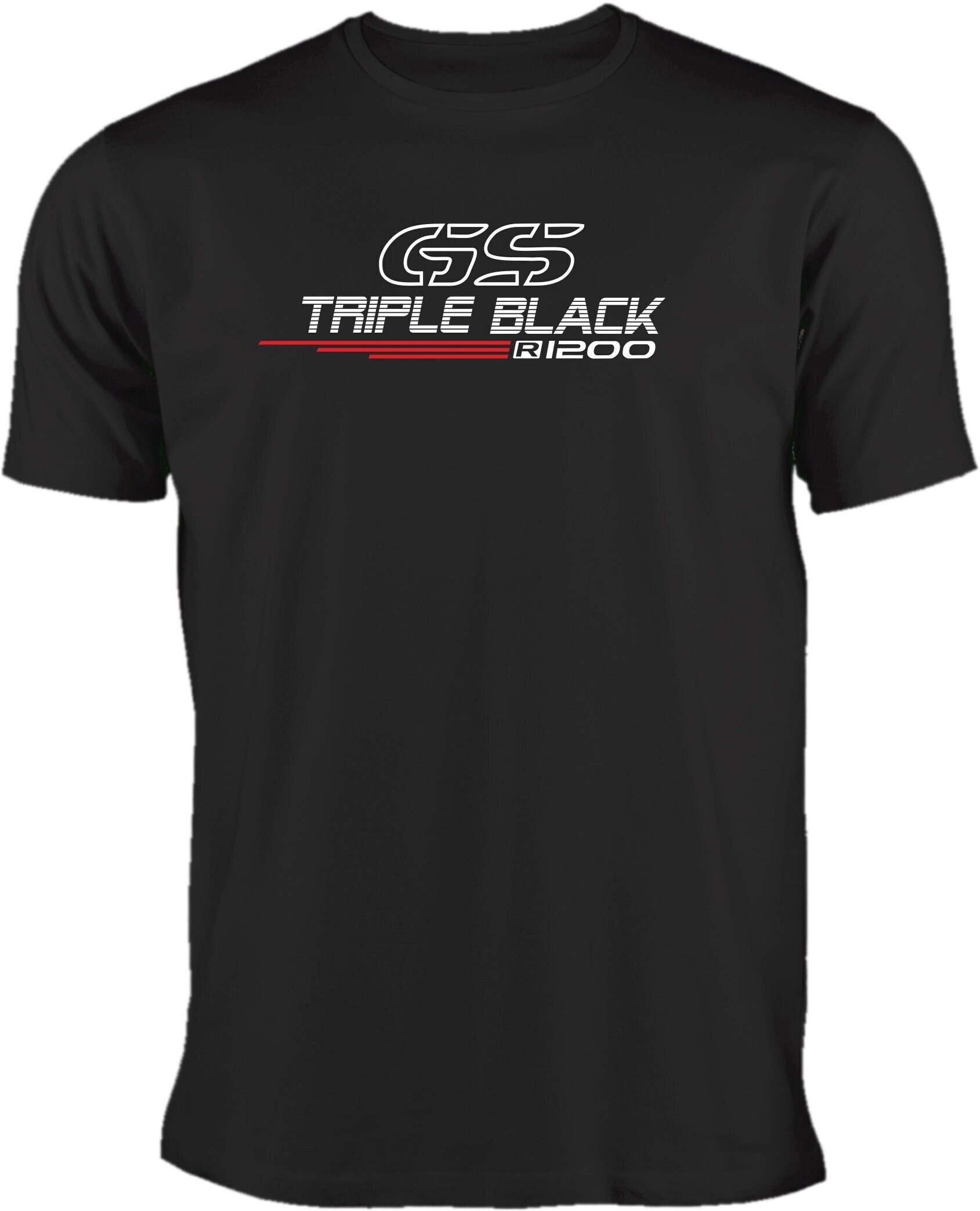R1200 Gs Triple Black T-Shirt Für Bmw Fans R1250Gs R 1250 von motoshirtsDE