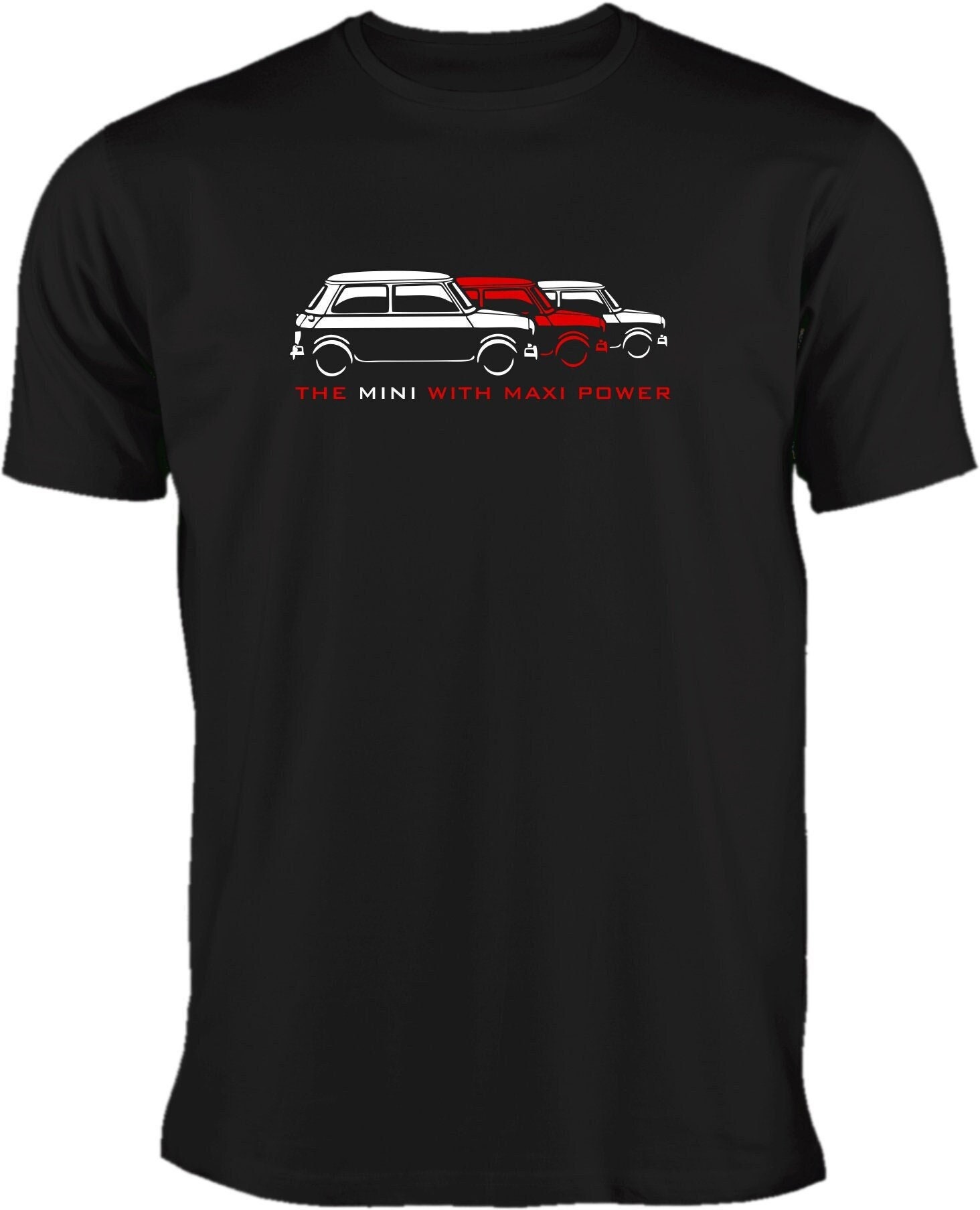 T-Shirt Für Mini Cooper Fans - Klein Aber Viel Power von motoshirtsDE