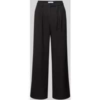 moves Flared Stoffhose mit Kordelzug Modell 'Andriana' in Black, Größe 34 moves Flared Stoffhose mit Kordelzug Modell 'Andriana' in Black, Größe 34 von moves