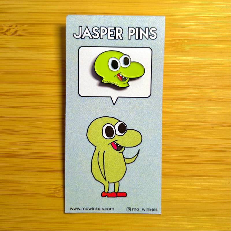 Jaspis Emaille Pins - Das Sind Feine Jaspis Emaille Pins - Das Sind Feine von mowinkels