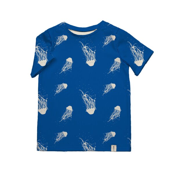 moyo collective T-Shirt- TIFLIS aus 100% Biobaumwolle mit Quallendruck von moyo collective