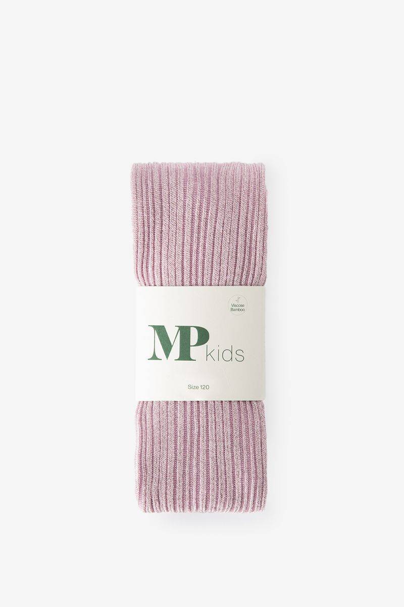 MP Denmark Rippstrumpfhose Mit Lurex - Lila von mp Denmark A/S