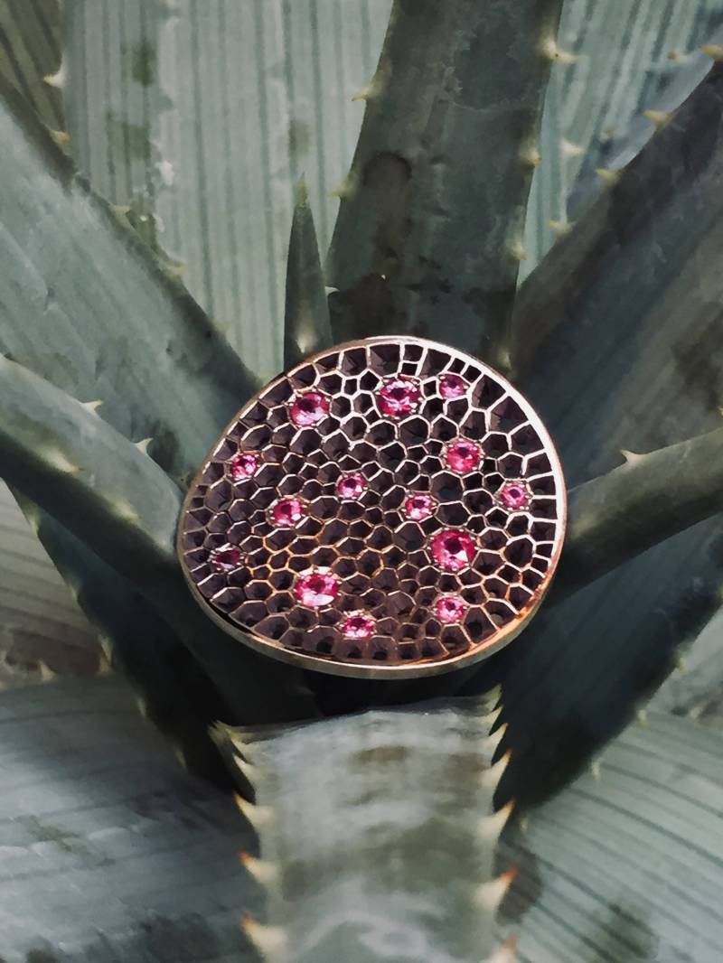 Hoher Schmuckring, Rubine von mpjewelsmilano