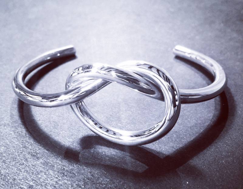 Silbernes Knotenarmband von mpjewelsmilano
