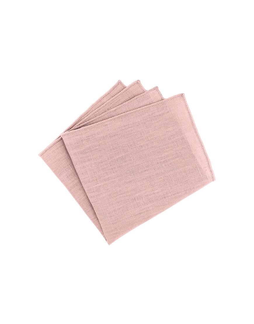 mr. célestin - Einstecktuch aus Leinen - Bucolic pink von mr. célestin