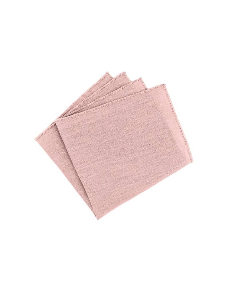 mr. célestin - Einstecktuch aus Leinen - Bucolic pink von mr. célestin