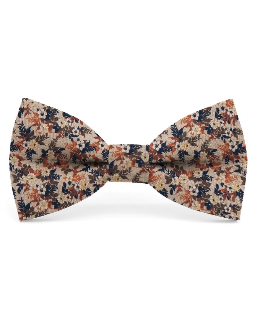 mr. célestin - Fliege - Hakata beige/blau/braun - Gr. - OS von mr. célestin