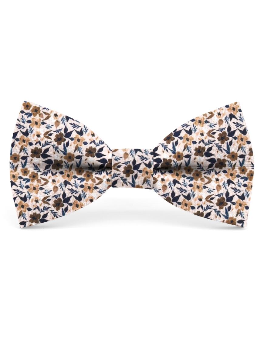 mr. célestin - Fliege - Terry beige/blau/braun - Gr. - OS von mr. célestin