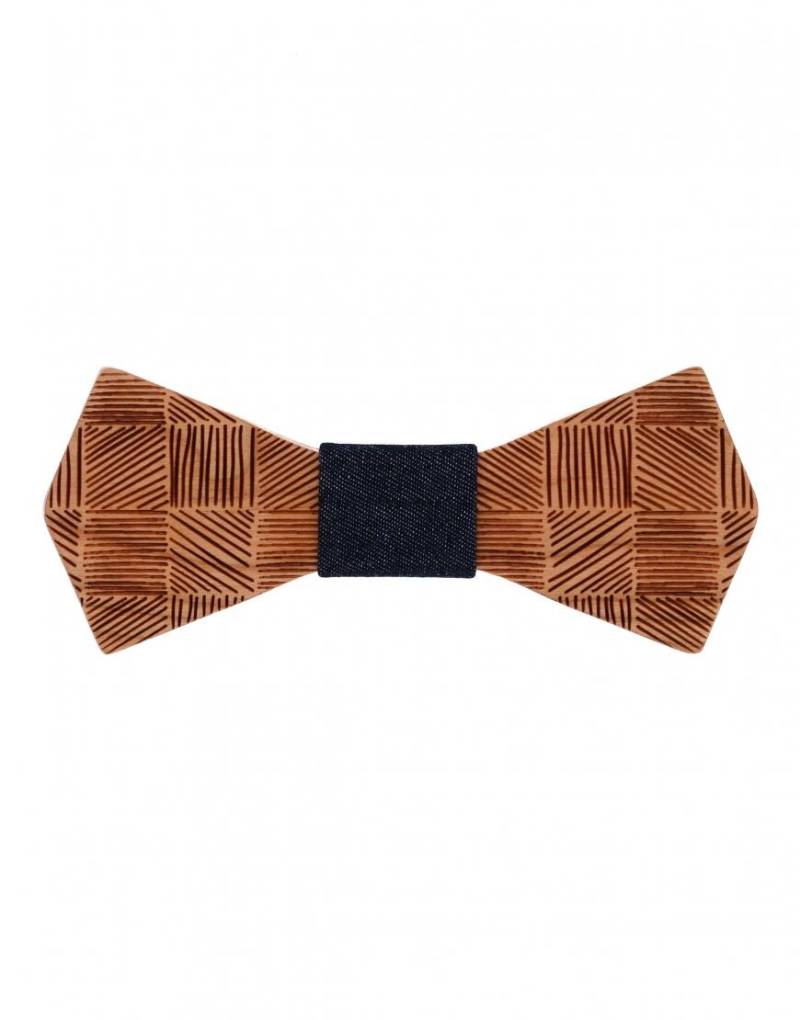 mr. célestin - Fliege aus Holz Cuba - Cherry braun - Gr. - OS von mr. célestin