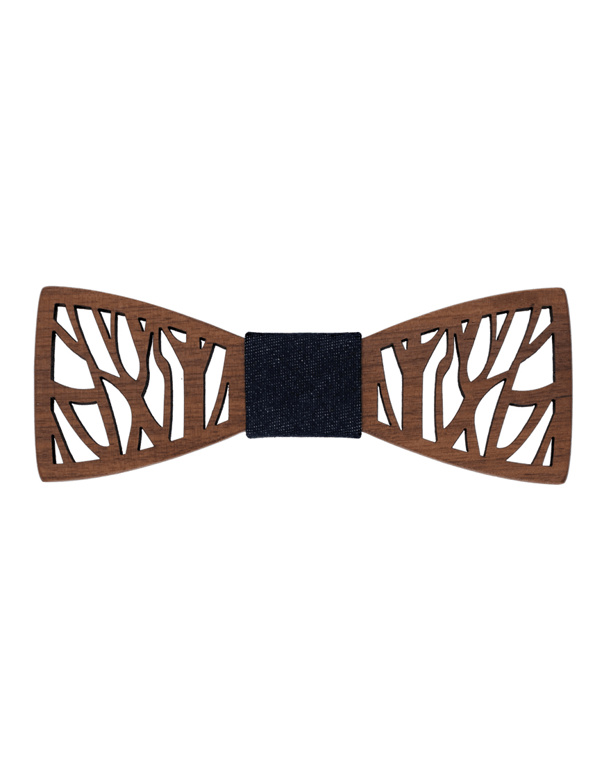 mr. célestin - Fliege aus Holz - Monreal braun - Gr. - OS von mr. célestin