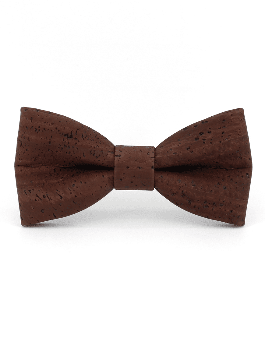 mr. célestin - Fliege aus Korken - Dark Brown Solida braun - Gr. - OS von mr. célestin