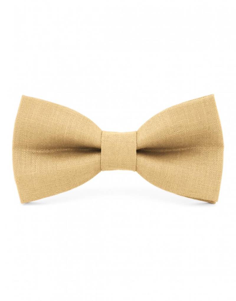 mr. célestin - Fliege aus Leinen - Barn beige - Gr. - OS von mr. célestin