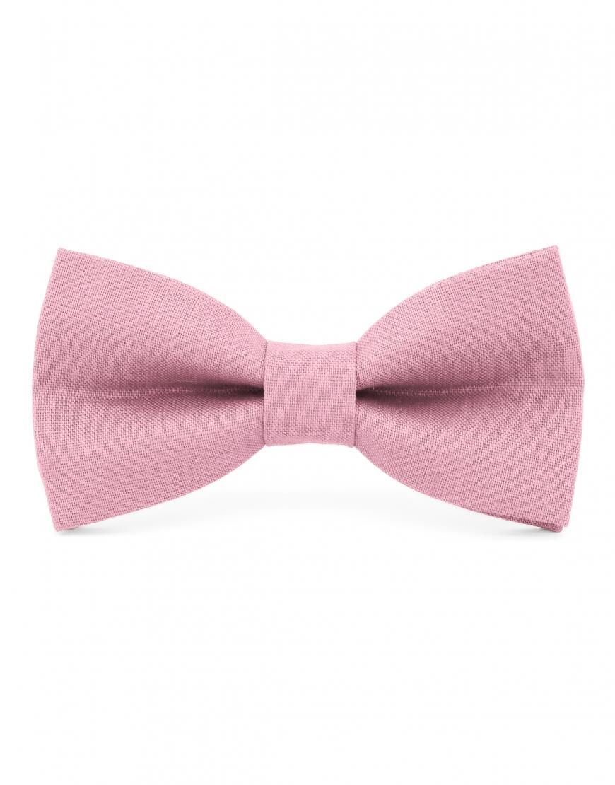 mr. célestin - Fliege aus Leinen - Bouquet pink - Gr. - OS von mr. célestin