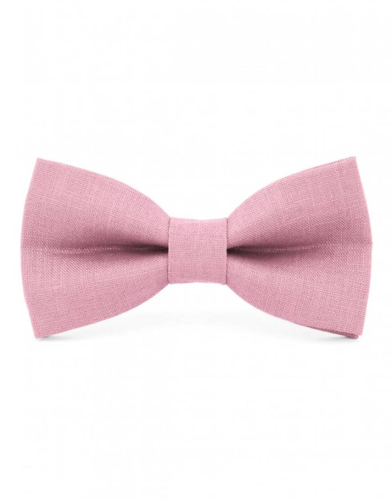 mr. célestin - Fliege aus Leinen - Bouquet pink - Gr. - OS von mr. célestin