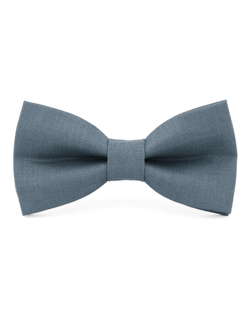 mr. célestin - Fliege aus Leinen - Cloud blau/grau - Gr. - OS von mr. célestin