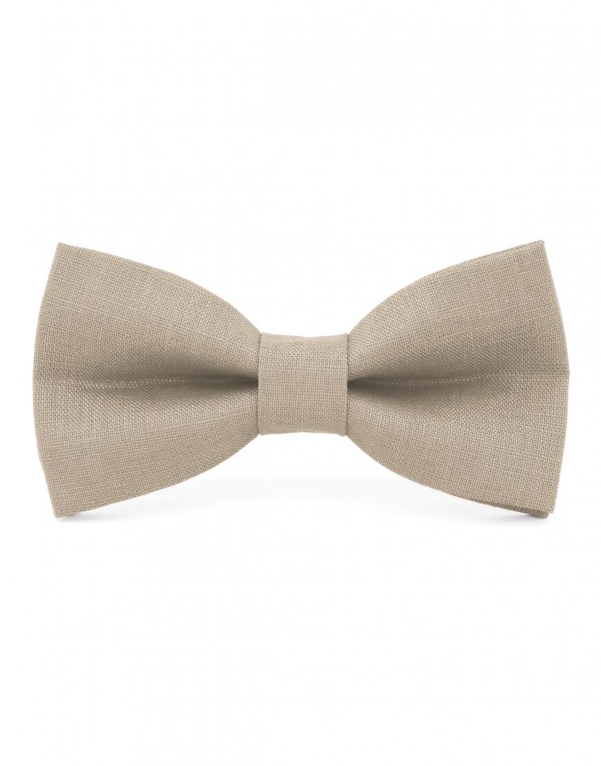 mr. célestin - Fliege aus Leinen - Field beige - Gr. - OS von mr. célestin