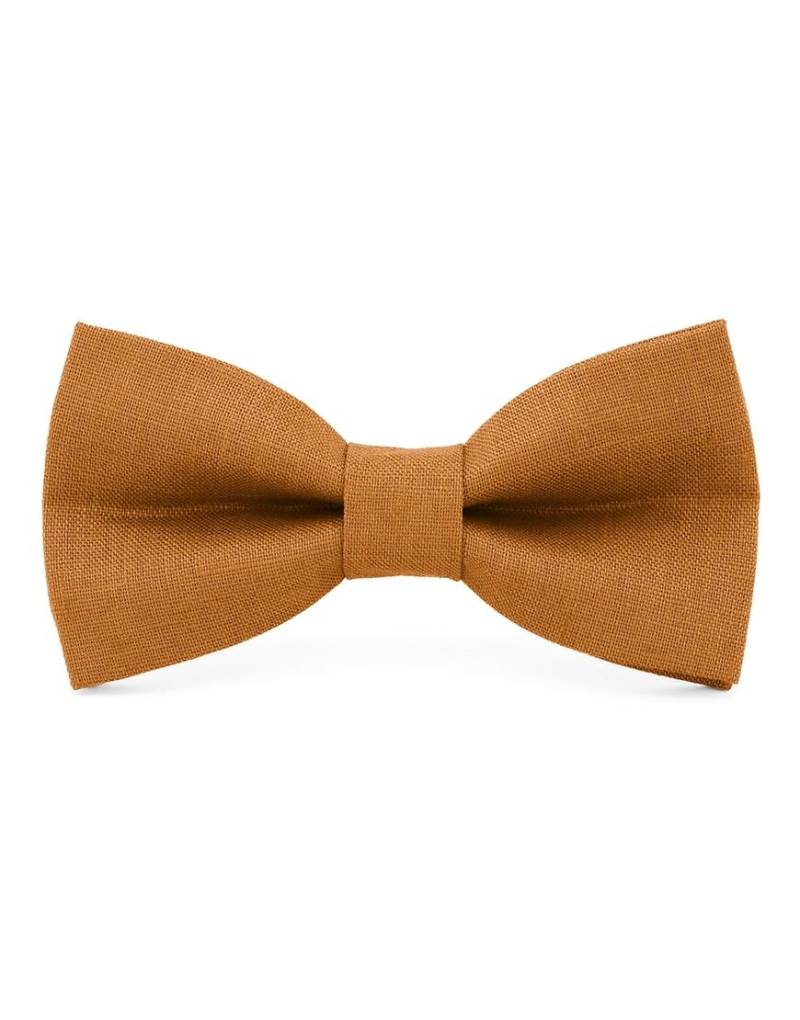 mr. célestin - Fliege aus Leinen - Ranch braun - Gr. - OS von mr. célestin