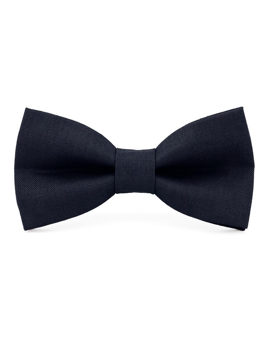 mr. célestin - Fliege aus Leinen - Reservoir blau von mr. célestin