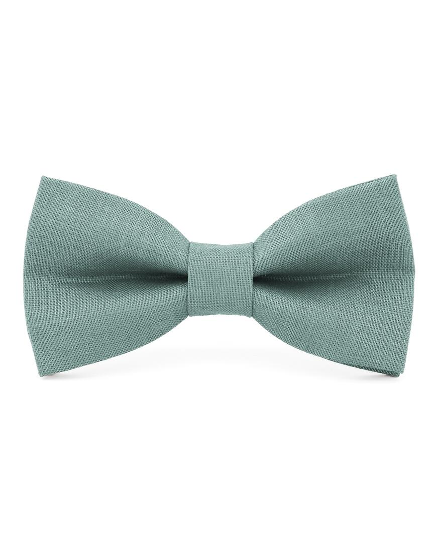 mr. célestin - Fliege aus Leinen - Whisper cyan von mr. célestin