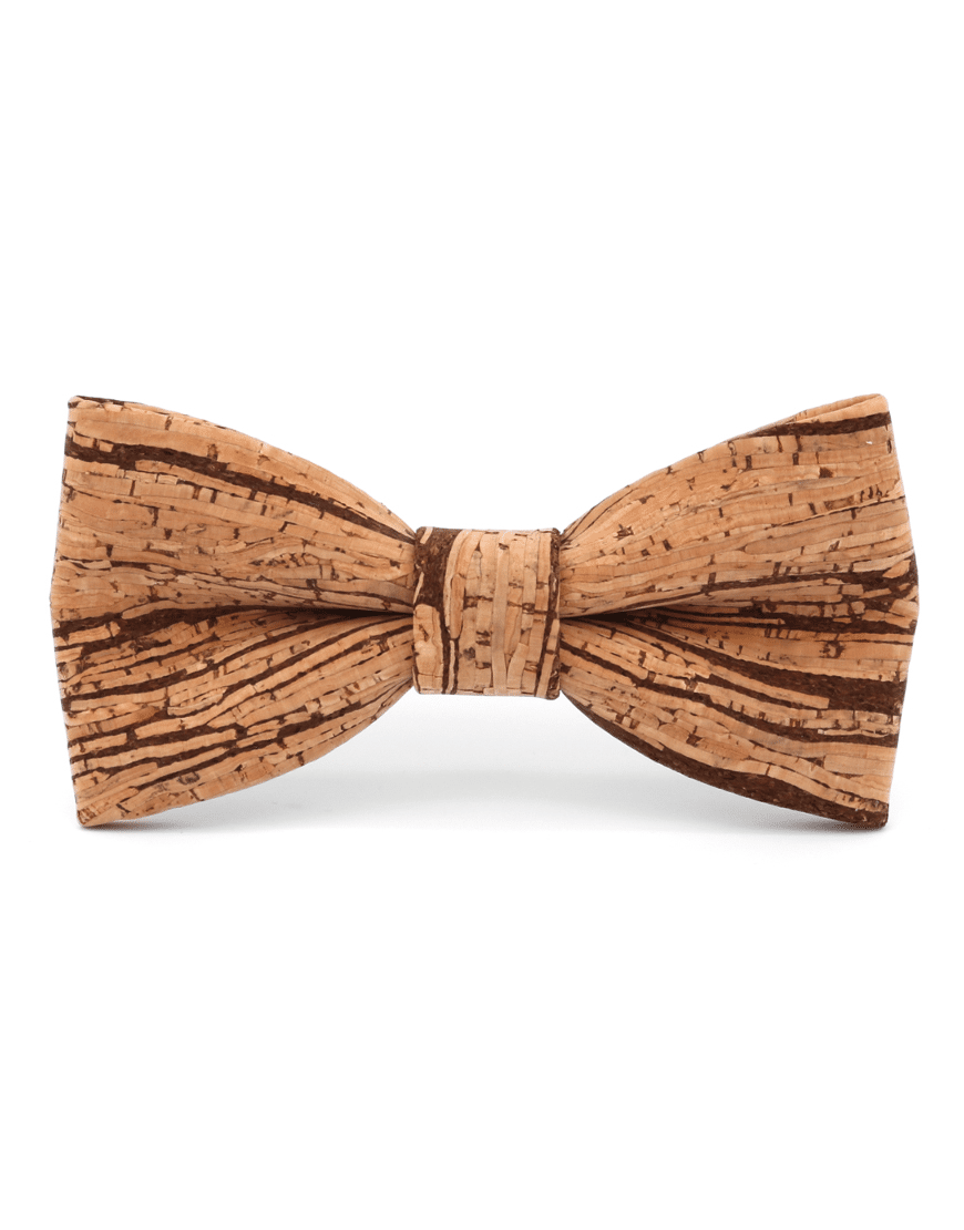 mr. célestin - fliege aus Korken - Luiz beige/braun von mr. célestin