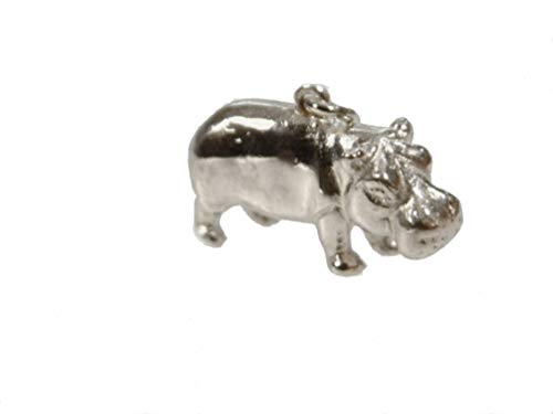mr.goldis Nilpferd Silber Anhänger 925 Hipo nielpferd flusspferd flußpferd fluspferd 10g Silber von mr.goldis
