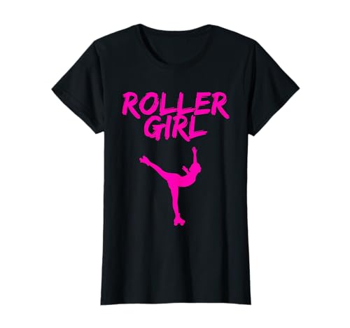 Roller Girl Rollkunstlauf. Für Rollergirl Rollschuh Mädchen T-Shirt von mr.goodshirts