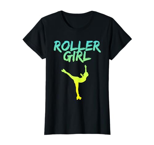 Roller Girl Rollkunstlauf. Mädchen rollergirl Summer Edition T-Shirt von mr.goodshirts