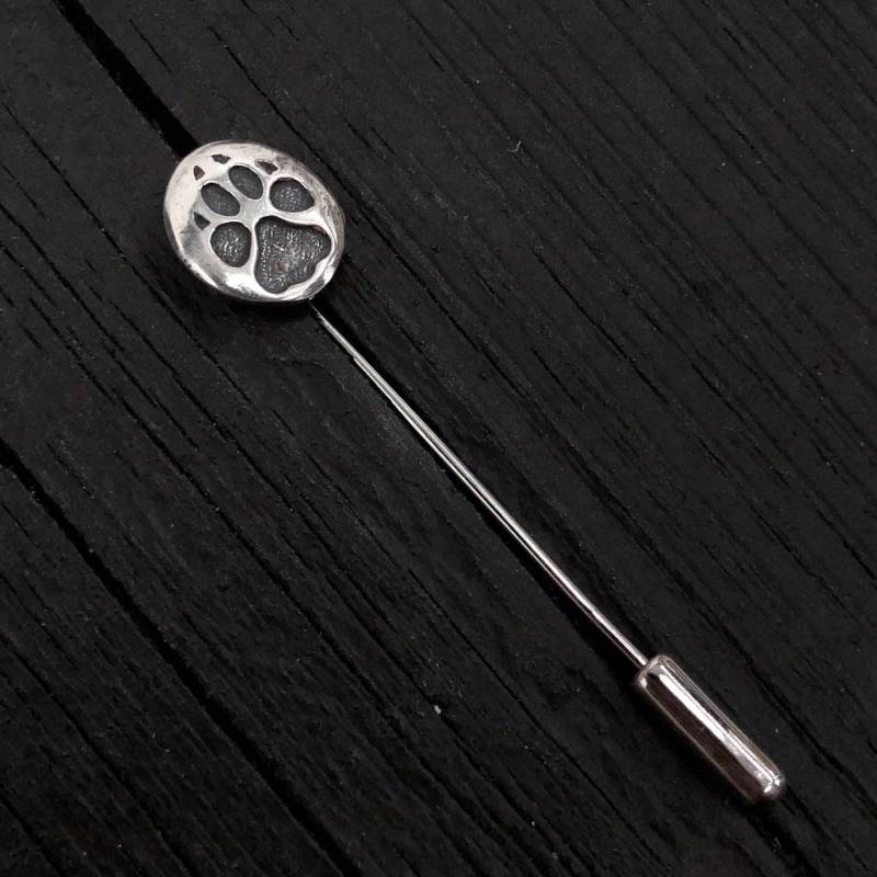 Sterling Silber Hund Track Ascot Stickpin Stick Pin von mrd74