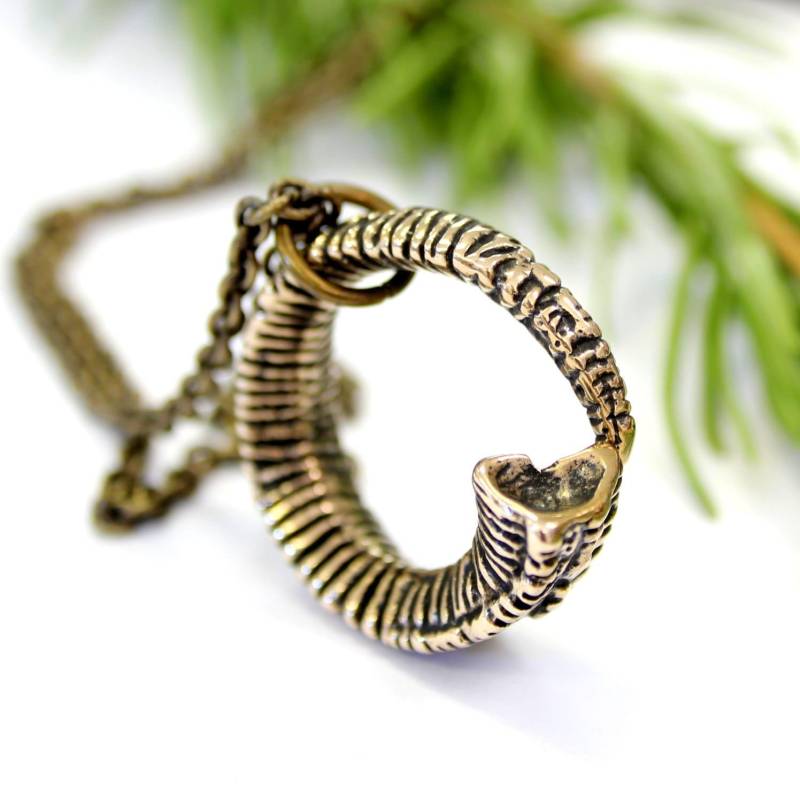 Widder Horn Halskette von mrd74