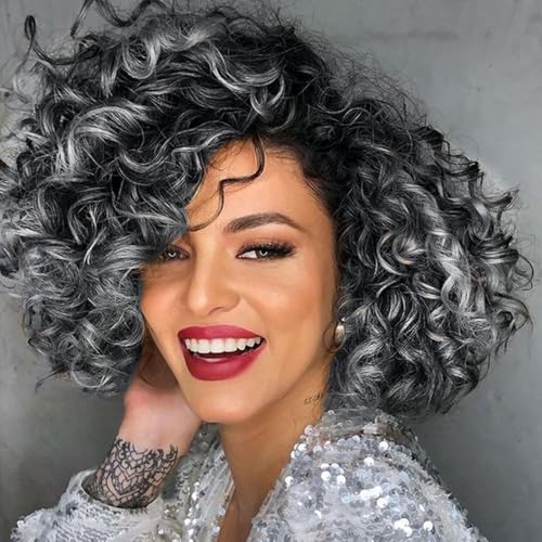 Mscat Gogo Curl Crochet Hair 10 Inch 8 Packs Pre Looped Ocean Wave Crochet Hair for Women Tgrey# Mscat Gogo Curl Crochet Hair 10 Inch 8 Packs Pre Looped Ocean Wave Crochet Hair for Women Tgrey# von mscat