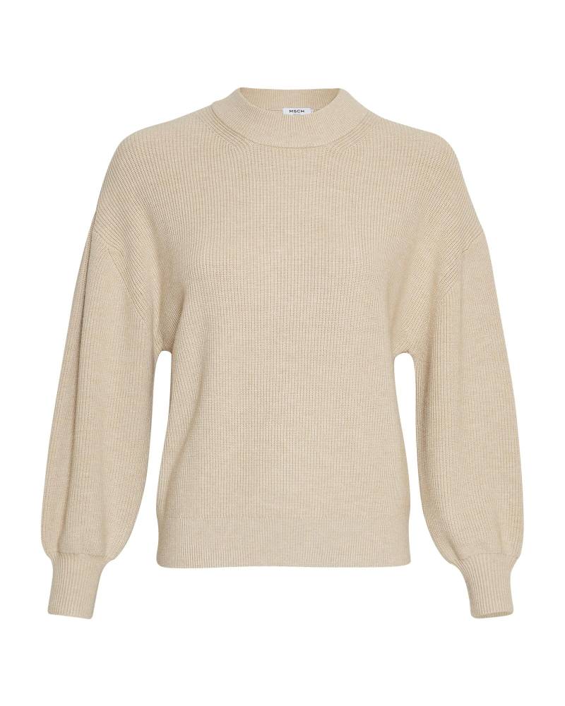 msch copenhagen - MSCHAcentia Rachelle Pullover oatmeal melange von msch copenhagen