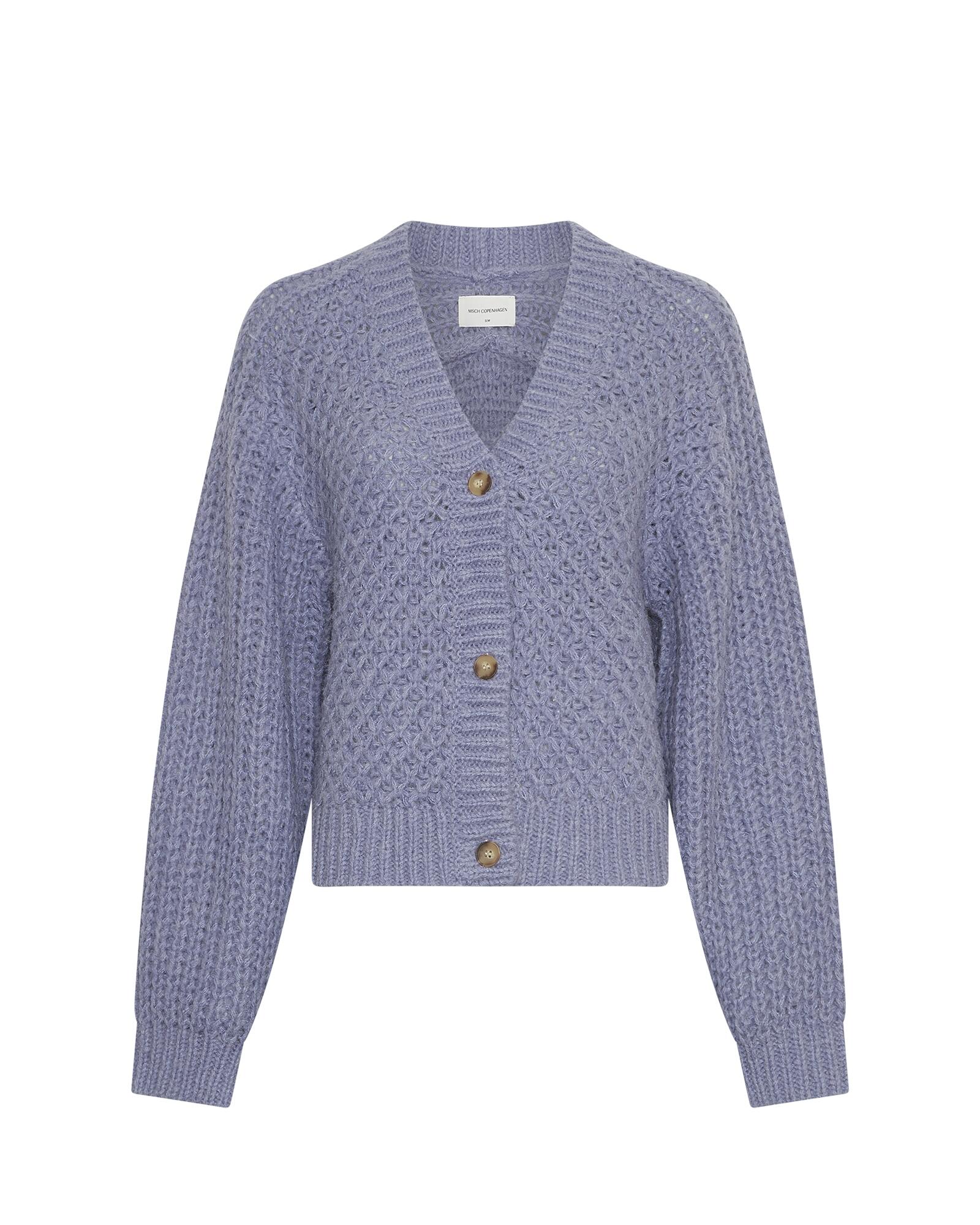 msch copenhagen - MSCHAmabelle Heidi Cardigan lavender violet von msch copenhagen