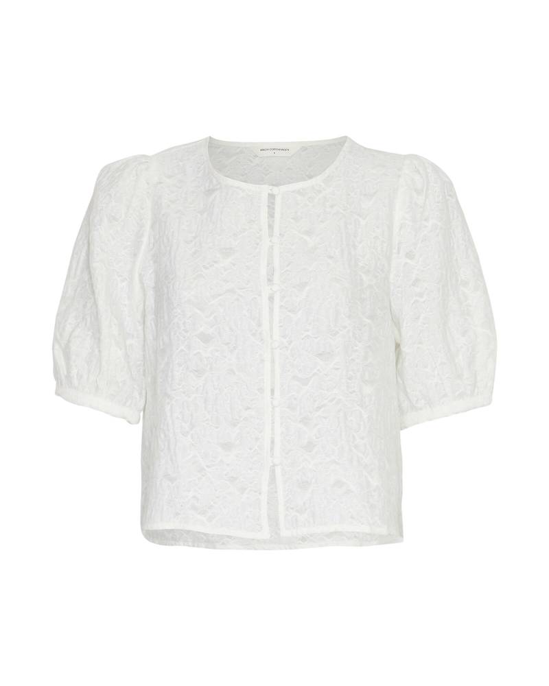 msch copenhagen - MSCHAsteria 2 4 Shirt egret - Gr. - M von msch copenhagen