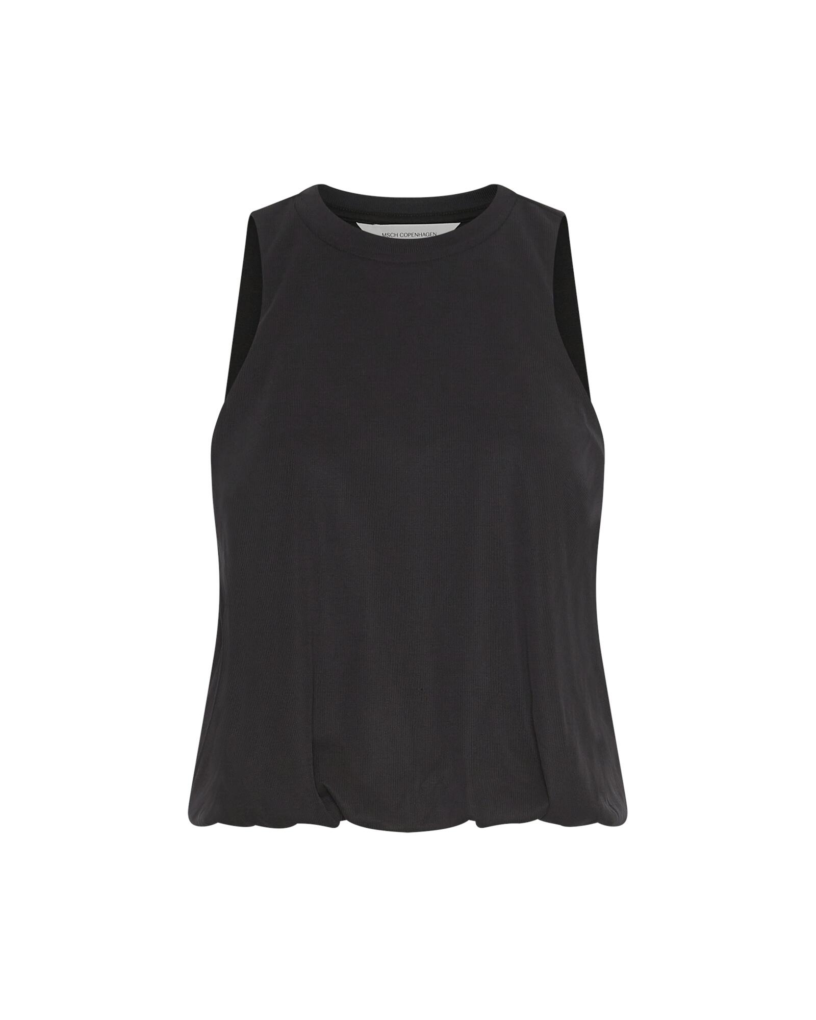 msch copenhagen - MSCHBelle SL Top black - Gr. - XS von msch copenhagen
