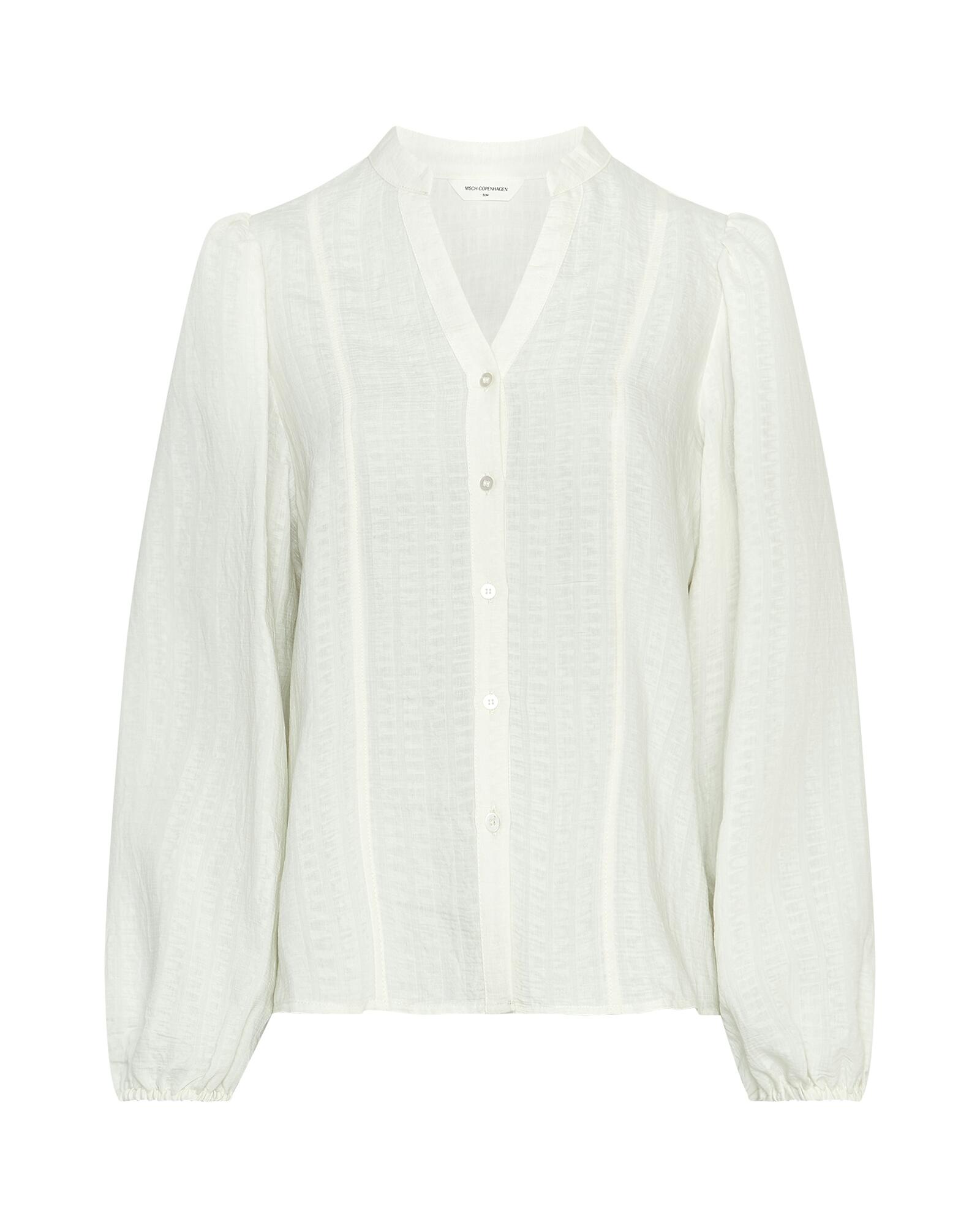 msch copenhagen - MSCHBlanka Amrita Shirt egret von msch copenhagen