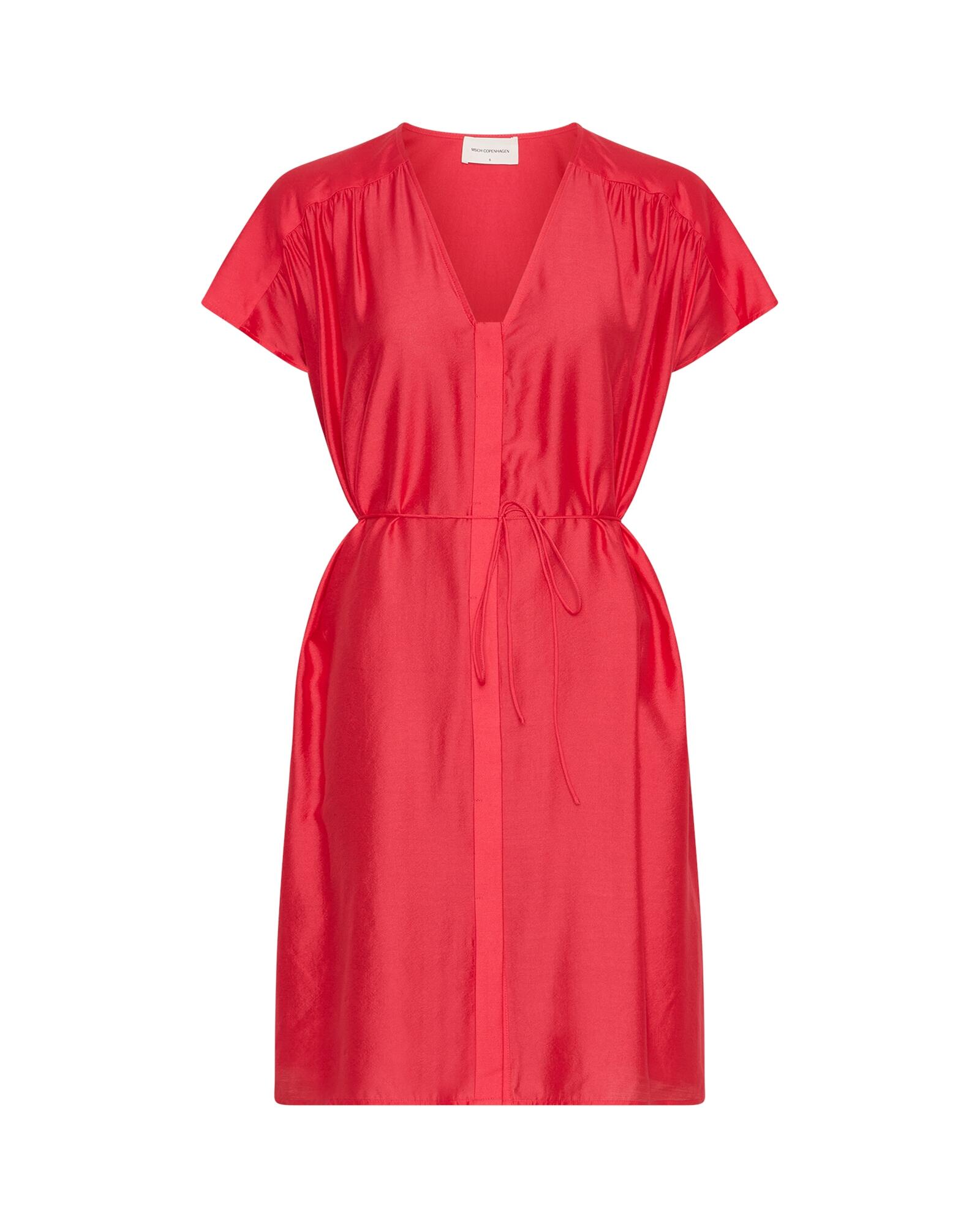 msch copenhagen - MSCHDakota SS Dress rose red - Gr. - S von msch copenhagen