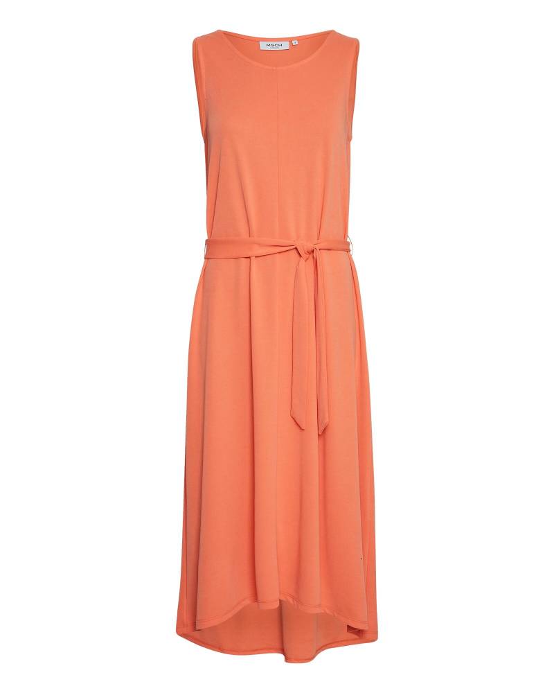 msch copenhagen - MSCHDeanie Lynette SL Dress persimmon - Gr. - S von msch copenhagen